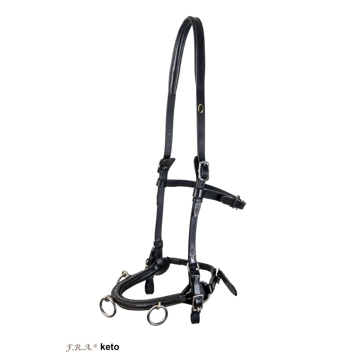 F.R.A. Cabezón Keto Cuero Negro