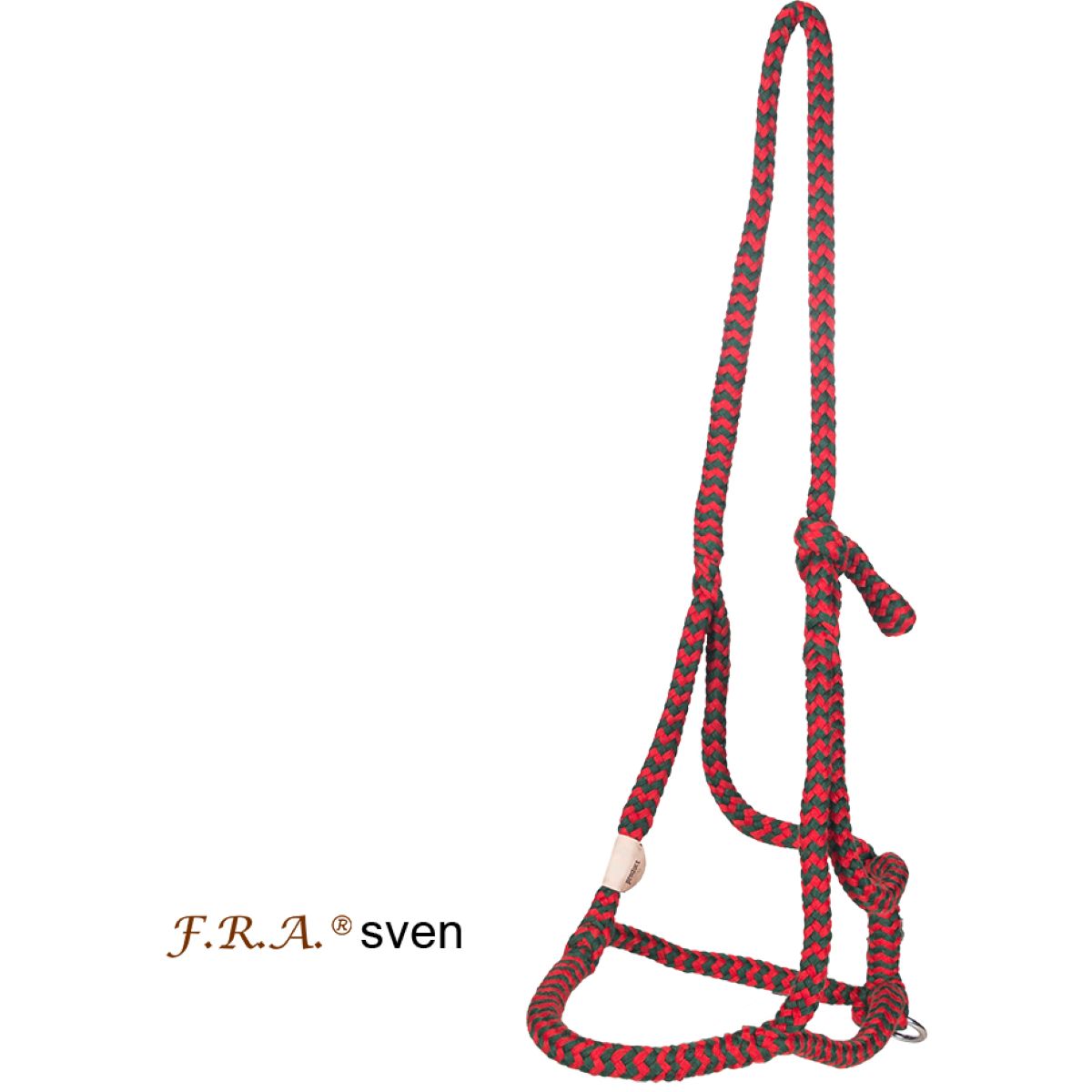 F.R.A. Cabezada Sven Algodón Verde/Rojo