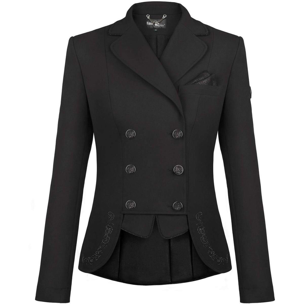 Fair Play Chaqueta de Competición Lexim Chic Negro