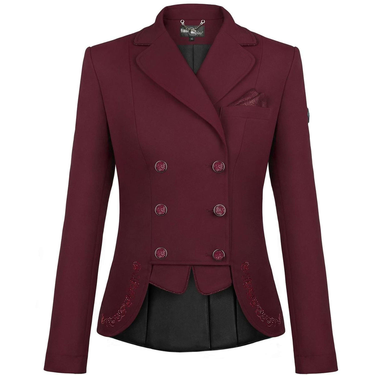 Fair Play Chaqueta de Competición Lexim Chic Burdeos