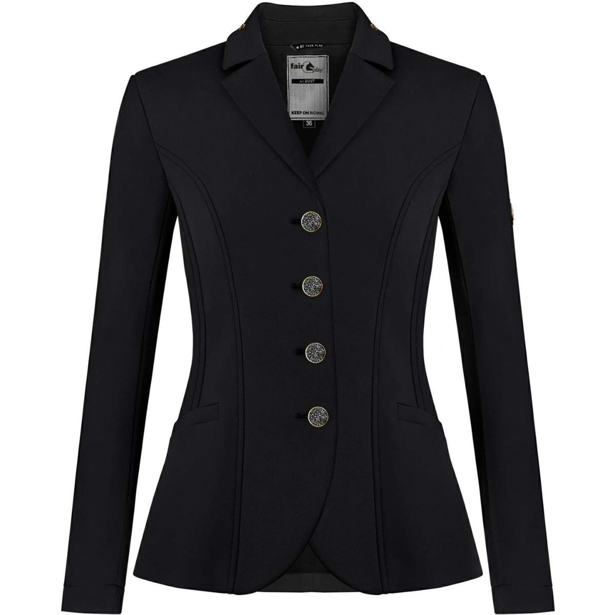 Fair Play Chaqueta de Competición Abigail Fleur Rosegold Negro