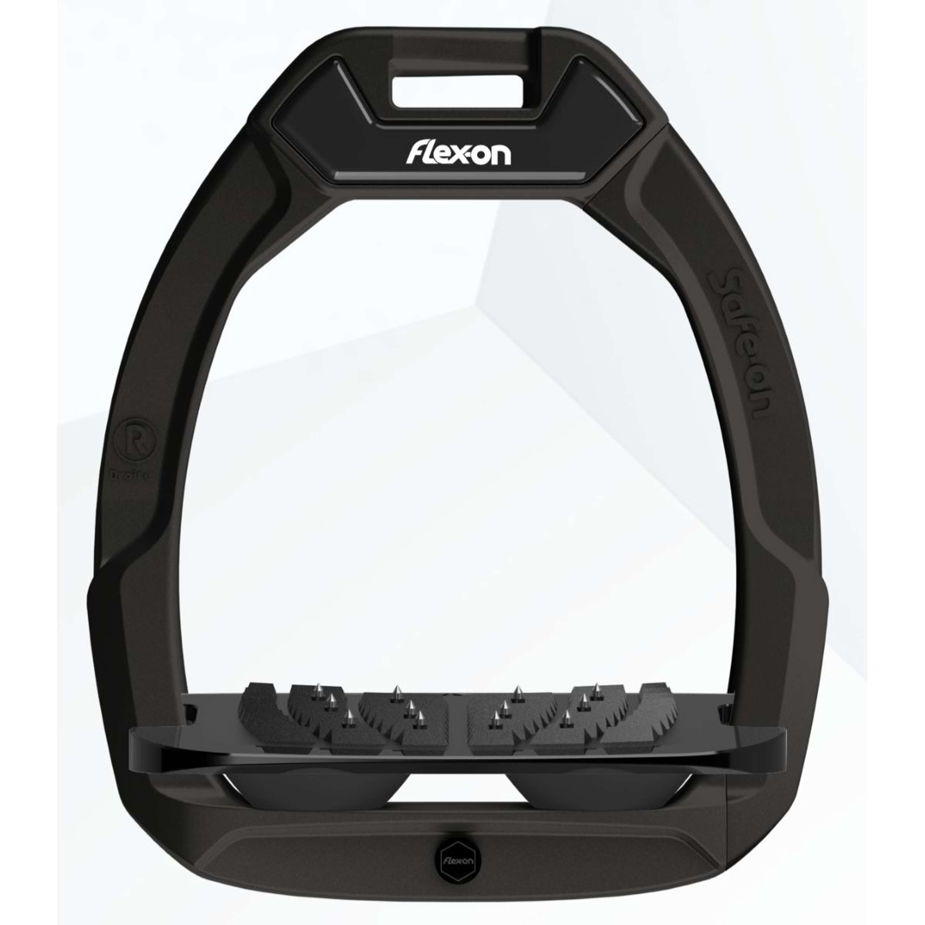 Flex-On Estribos de Seguridad Safe-On Inclined Ultra Grip Negro/Negro/Negro