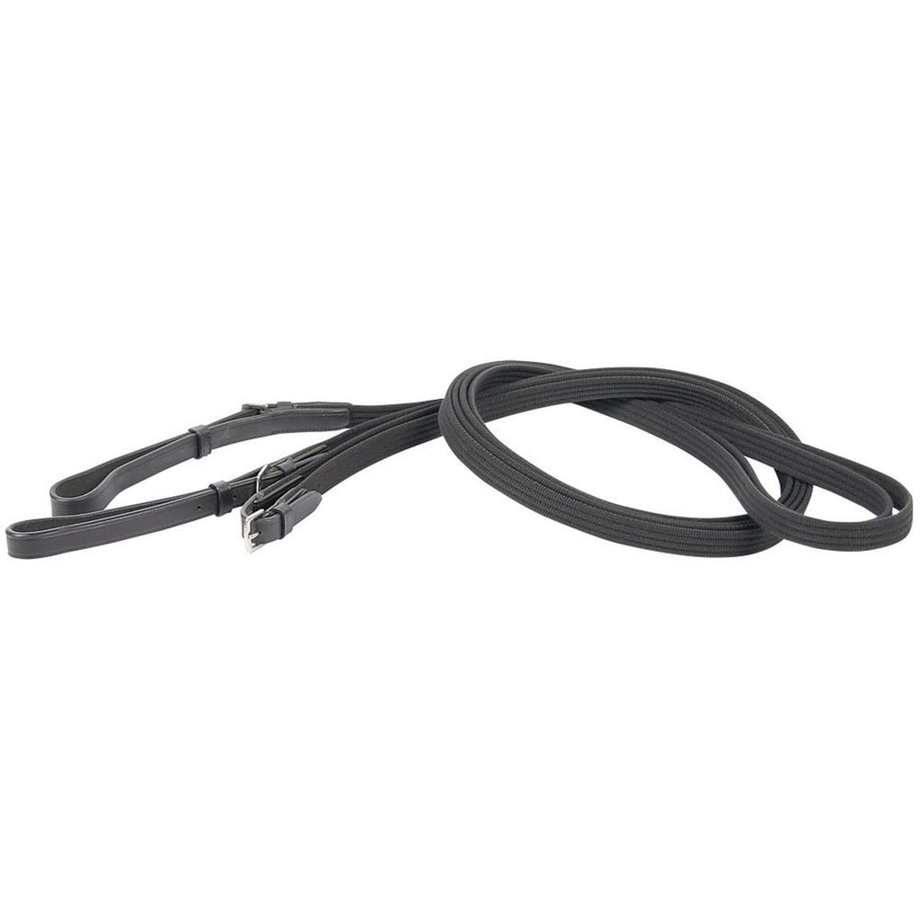 Banda Web de Riendas para Caminar con Caballo de Harry Negro