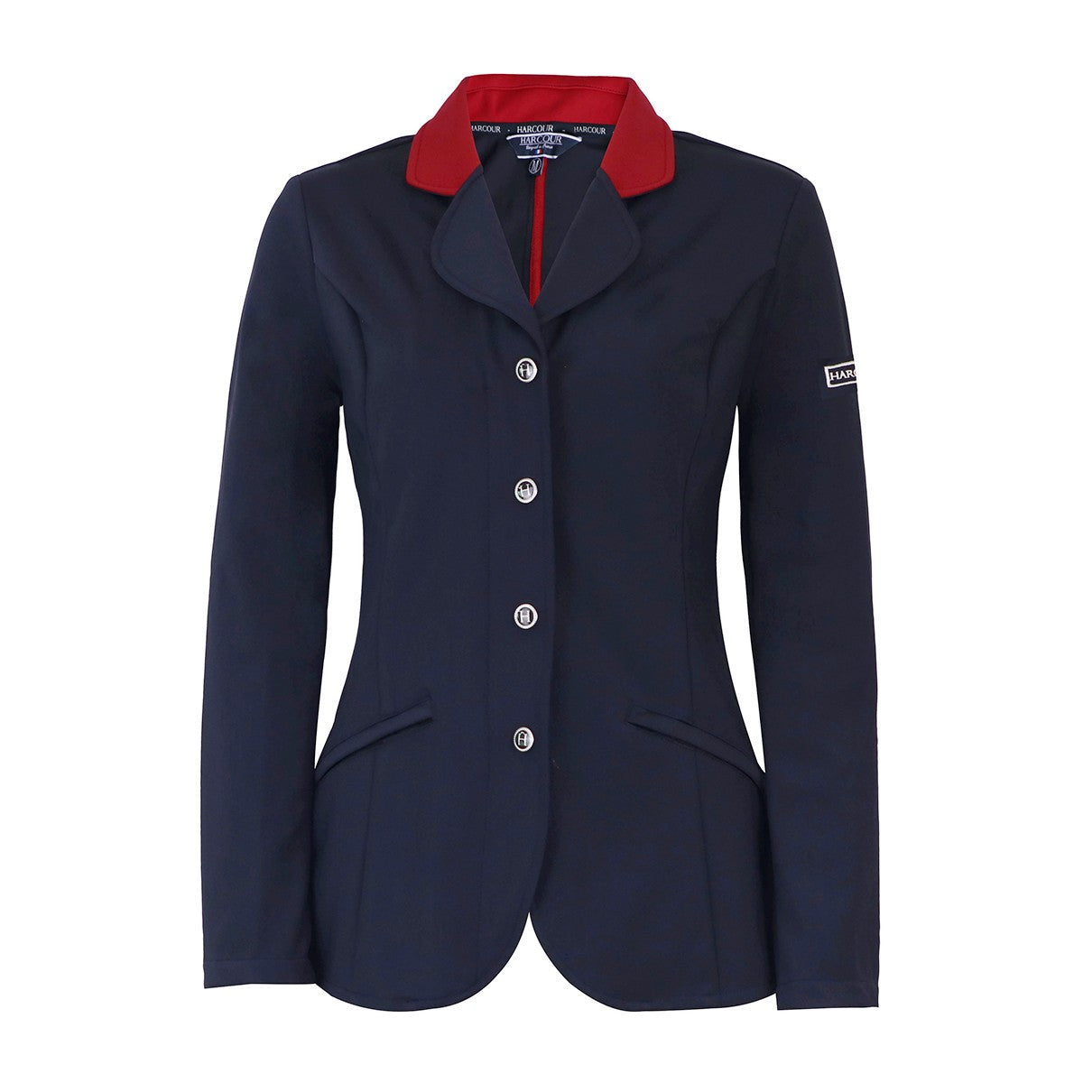Harcour Chaqueta de Competición Frenchteam Mujer Navy