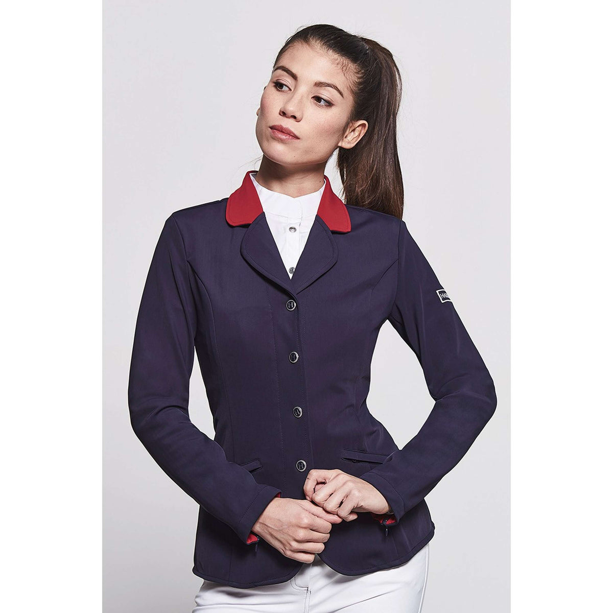 Harcour Chaqueta de Competición Frenchteam Mujer Navy