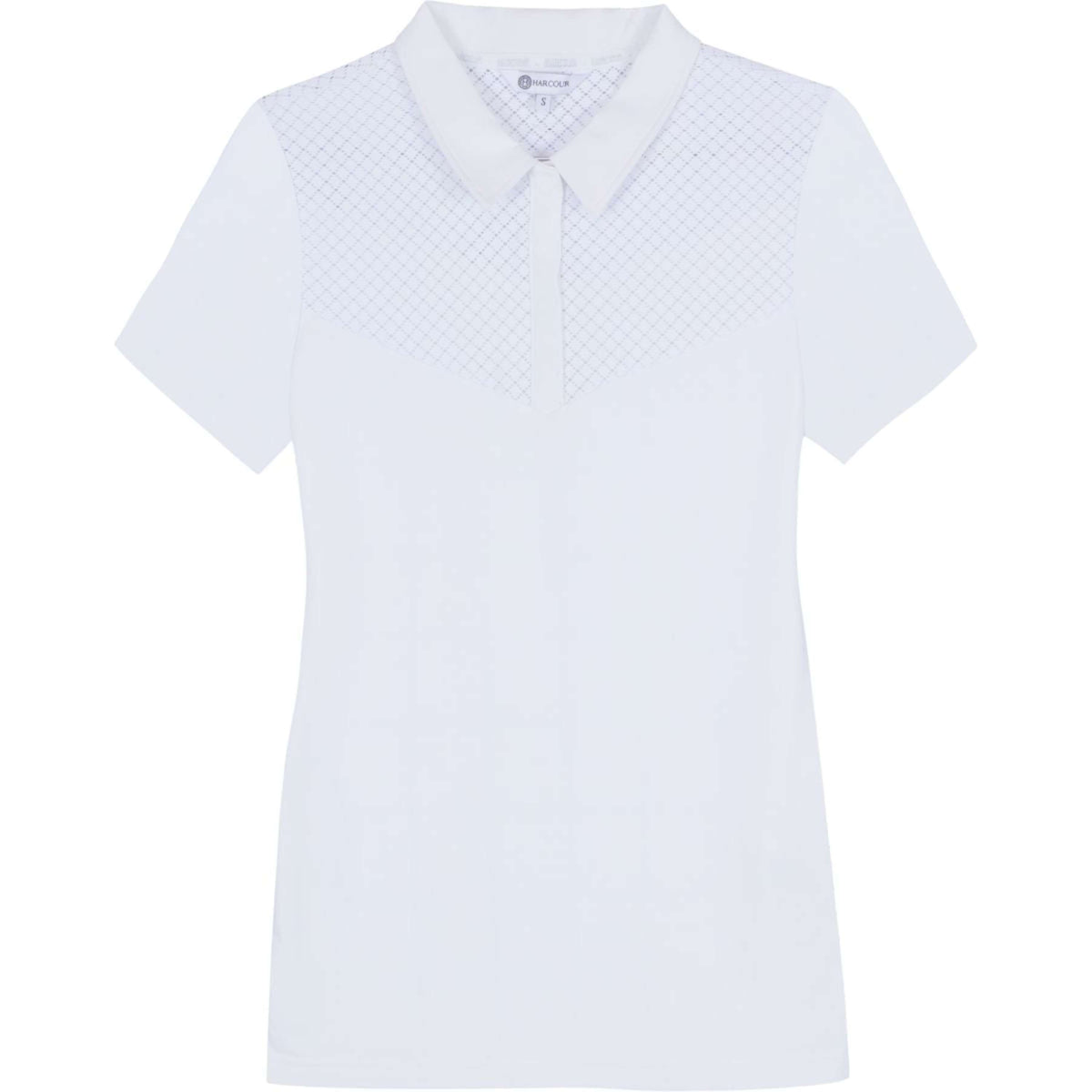 Harcour Poloshirt Pastel Blanco