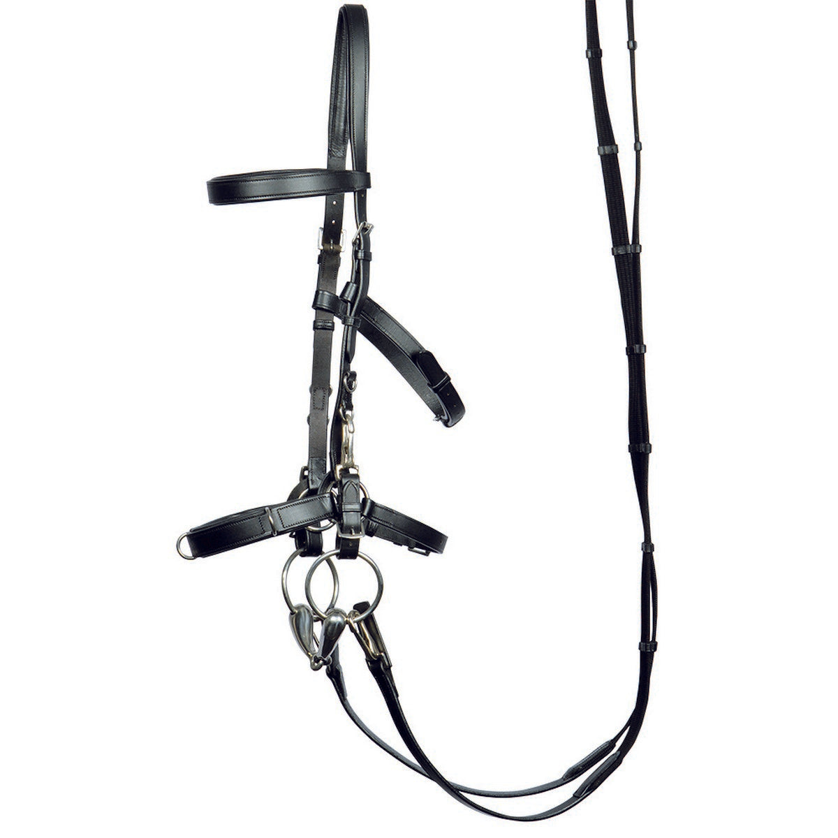Harry's Horse Brida Leder Negro