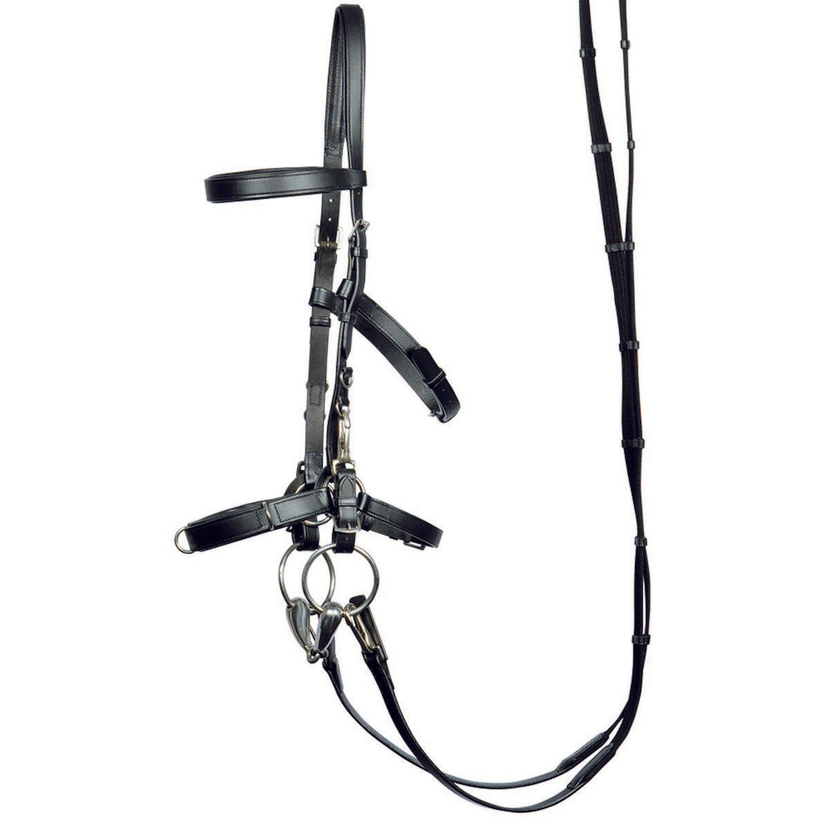 Harry's Horse Brida Leder Negro