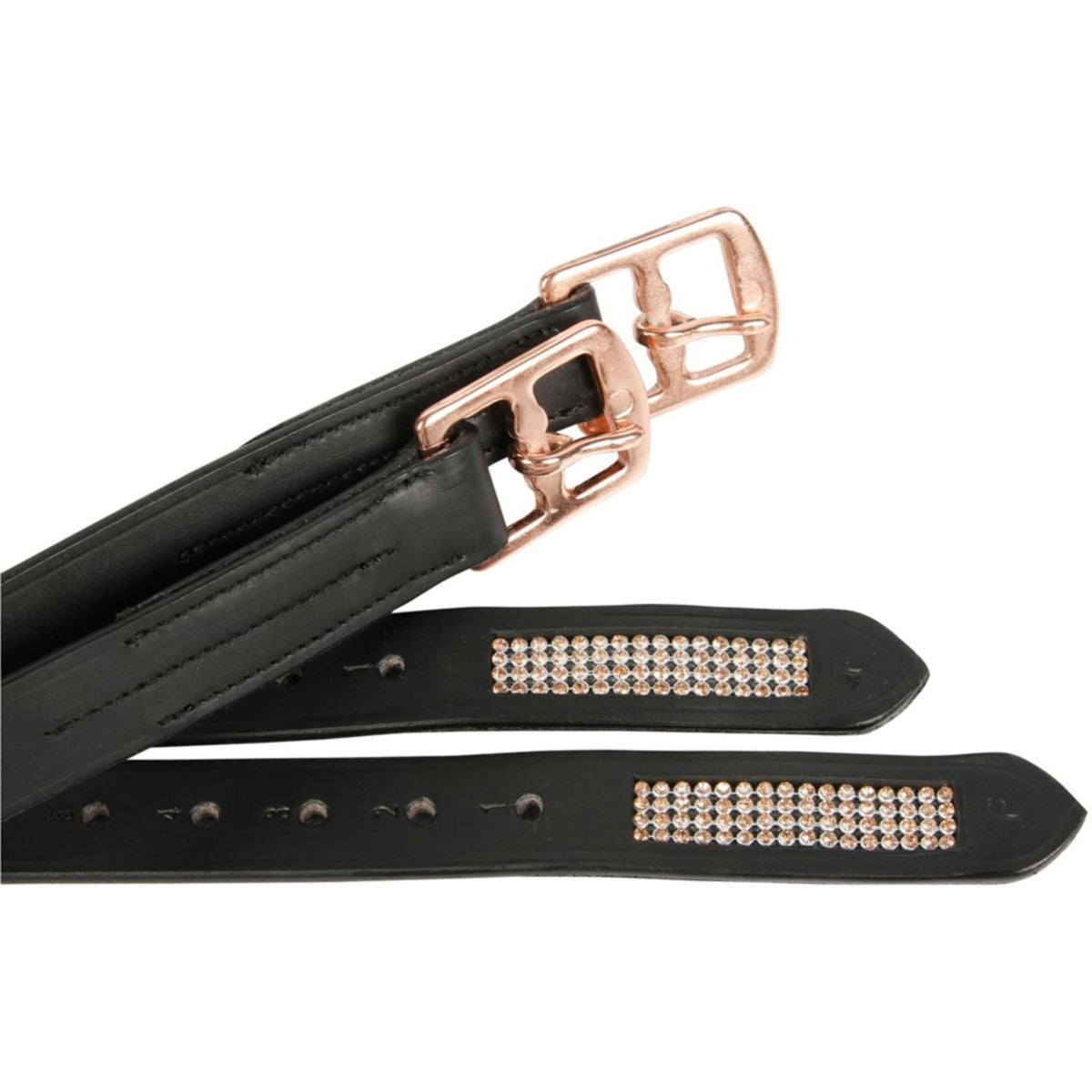 Harry's Horse Correas de estribo Crystal Oro rosa