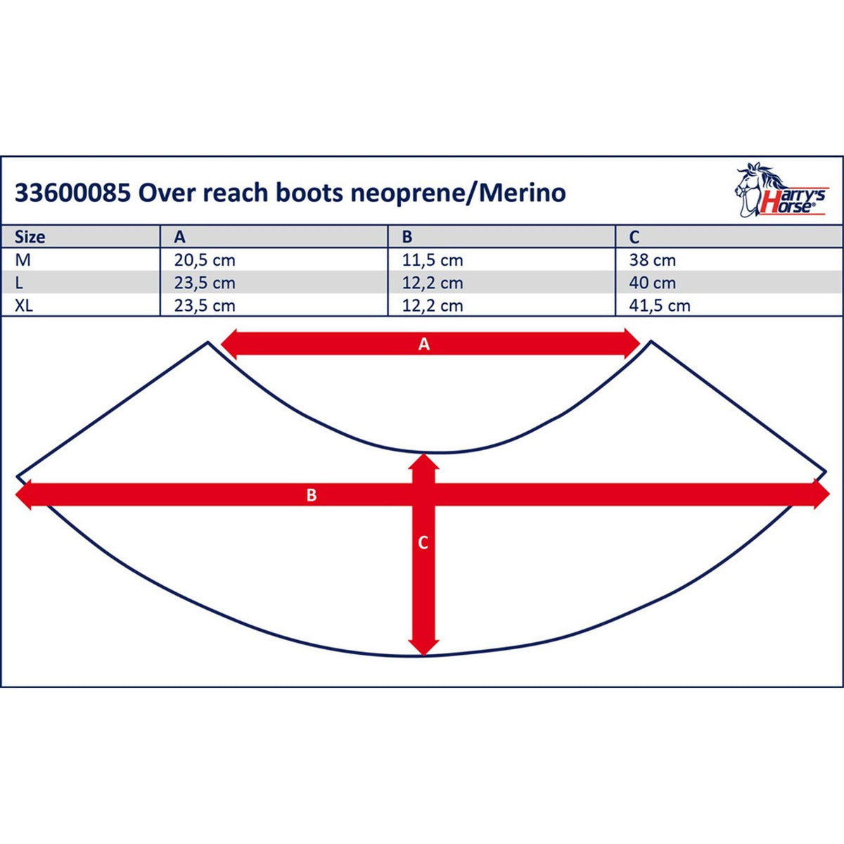 Harry's Horse Botas de Campana Neopreno Negro