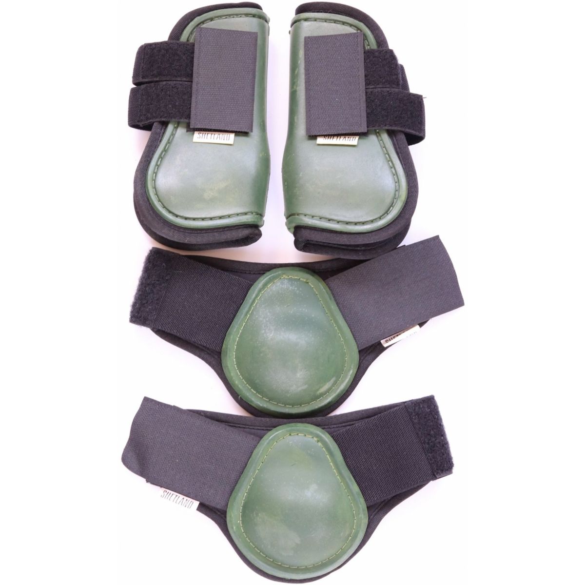 HB Juego de Protectores para Piernas Verde