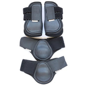 HB Ruitersport Juego de Protectores para Piernas Negro