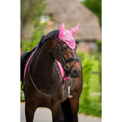 HB Ruitersport Bonete para Orejas Showtime Purpurina Fuchsia