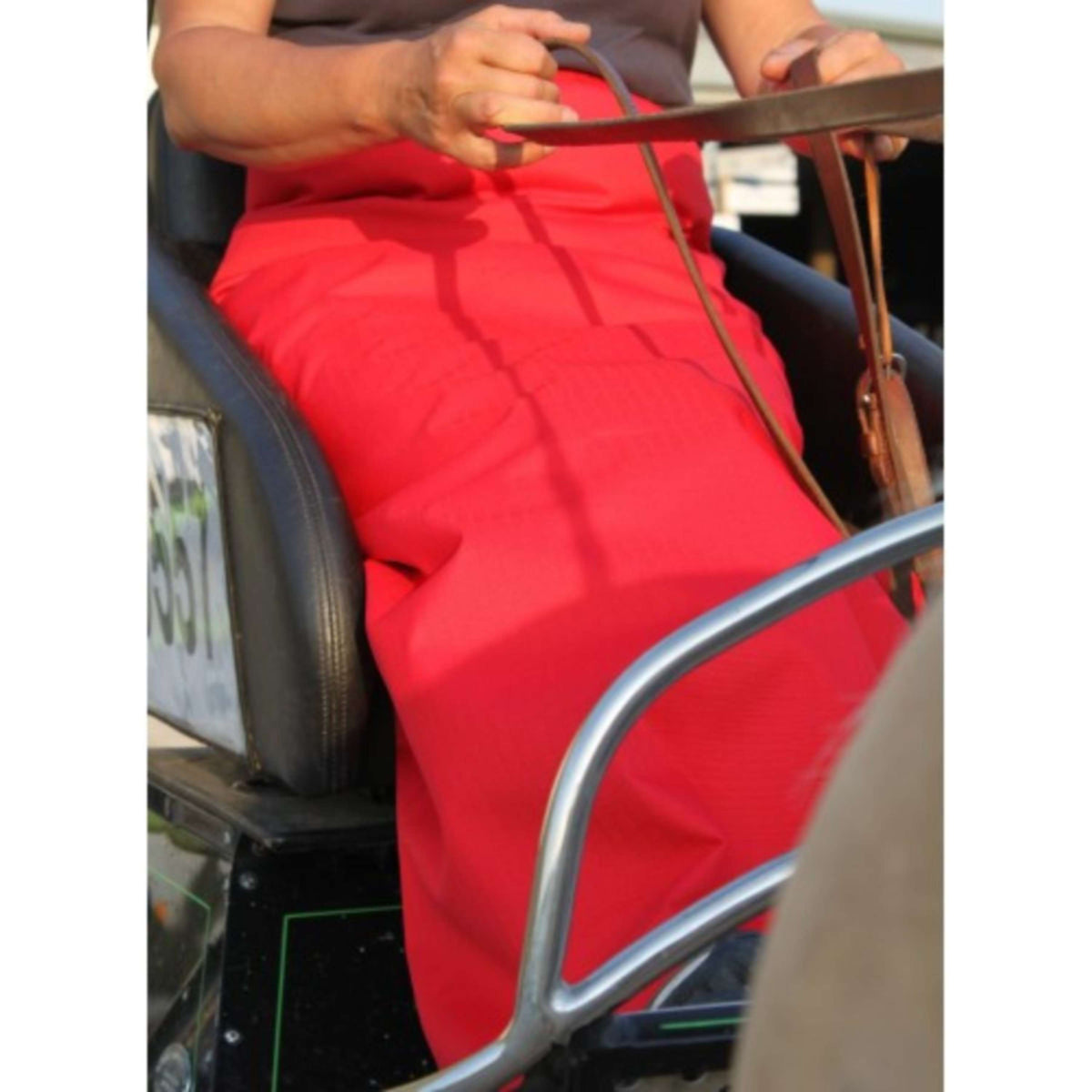 HB Ruitersport Delantal de Conducción Rojo