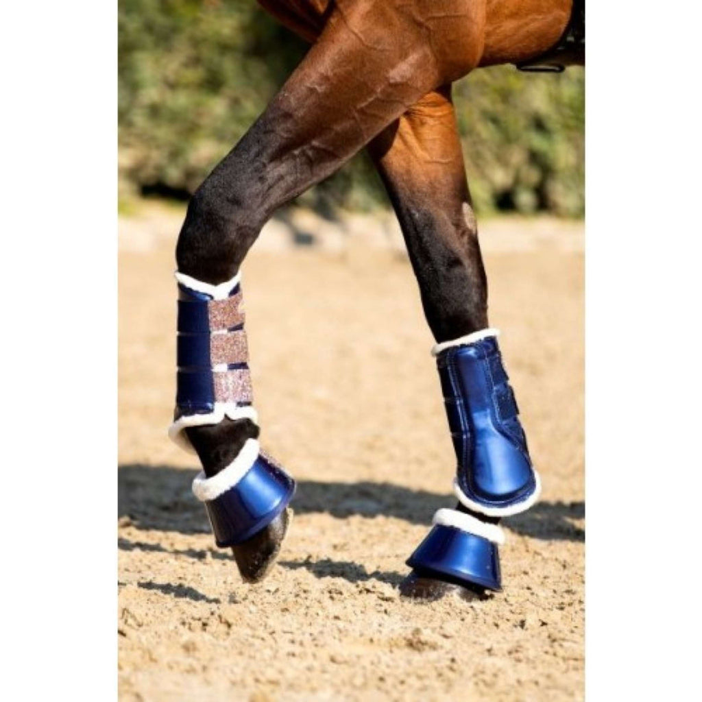 HB Protectores de piernas Gold Rush Glitter Navy