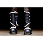 HB Protectores de piernas Gold Rush Glitter Negro