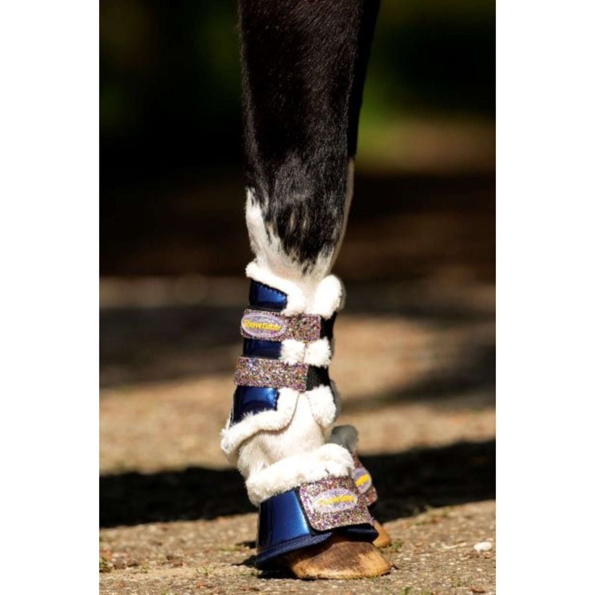 HB Protectores de piernas Gold Rush Glitter Little Sizes Navy