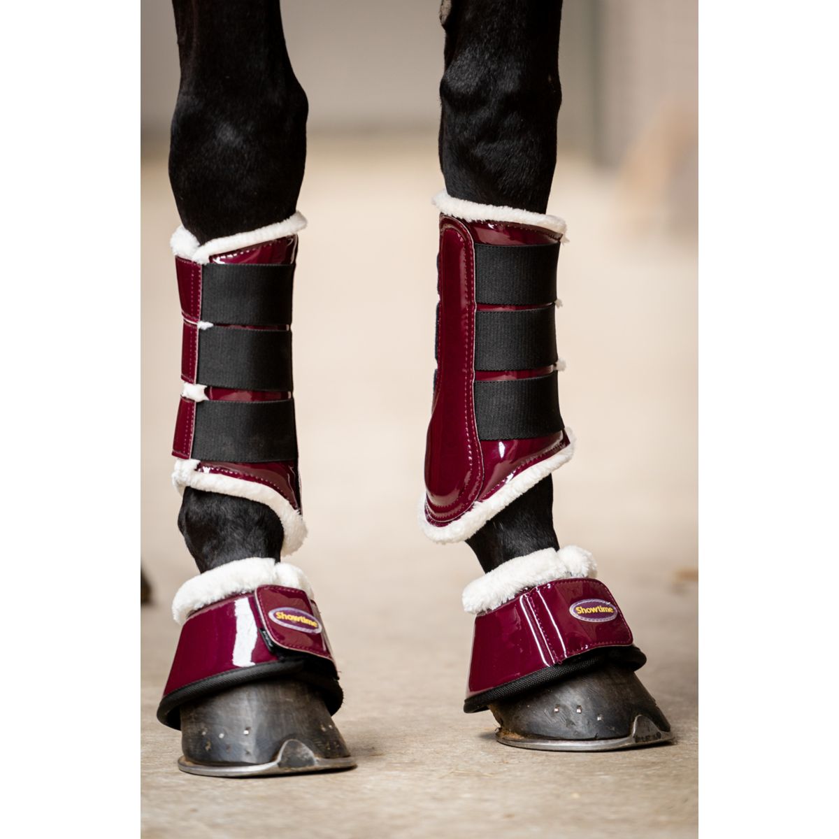 HB Ruitersport Protectores de piernas Crown Cherry
