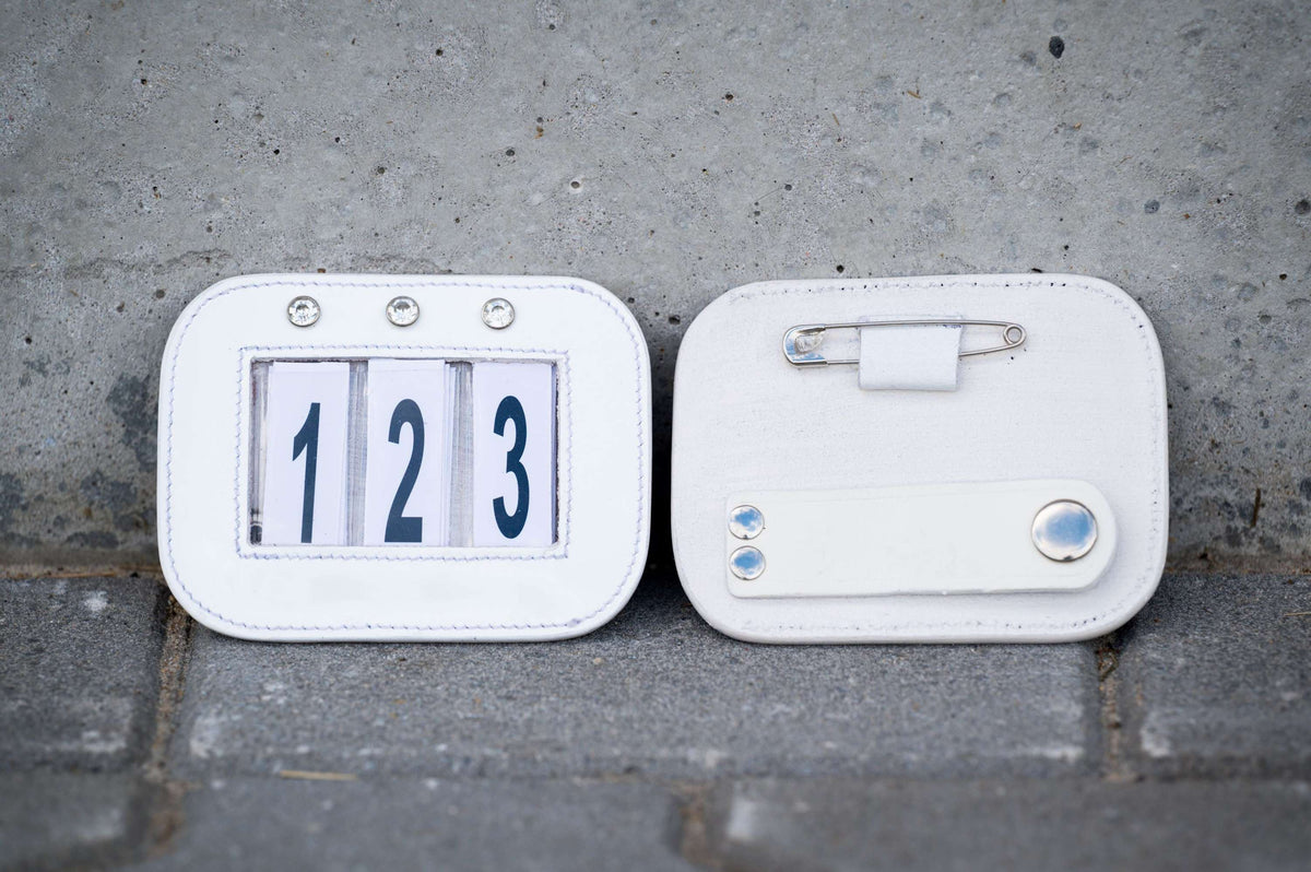 HB Números de Brida Showtime Blanco