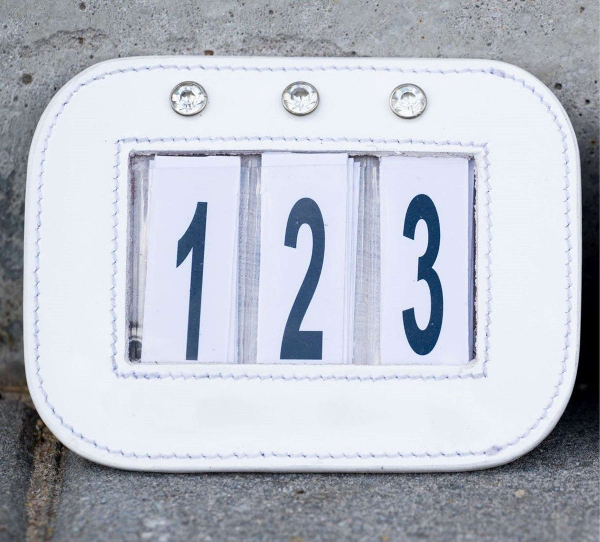 HB Números de Brida Showtime Blanco