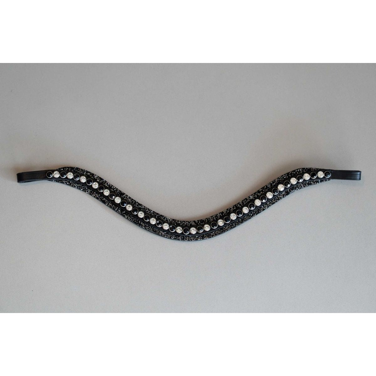 HB Showtime Frontal Rocky Glitter Negro/Negro Brillo