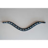 HB Showtime Frontal Rocky Glitter Negro/Azul Marino Brillo