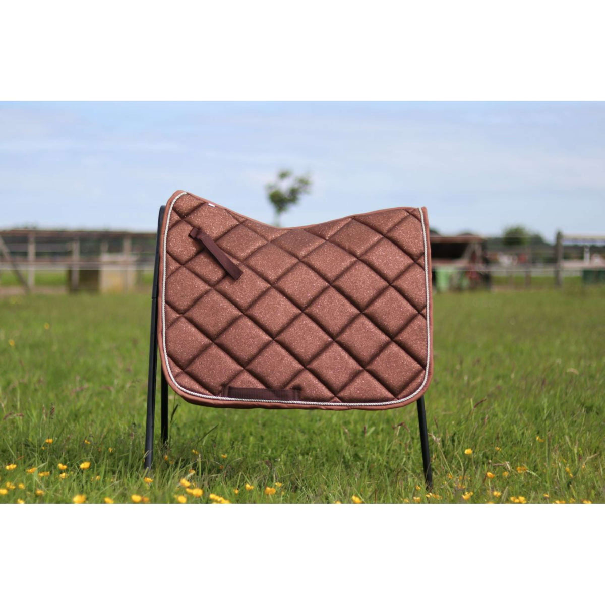 HB Ruitersport Mantilla Sparkling Glitter Propósito general Marron