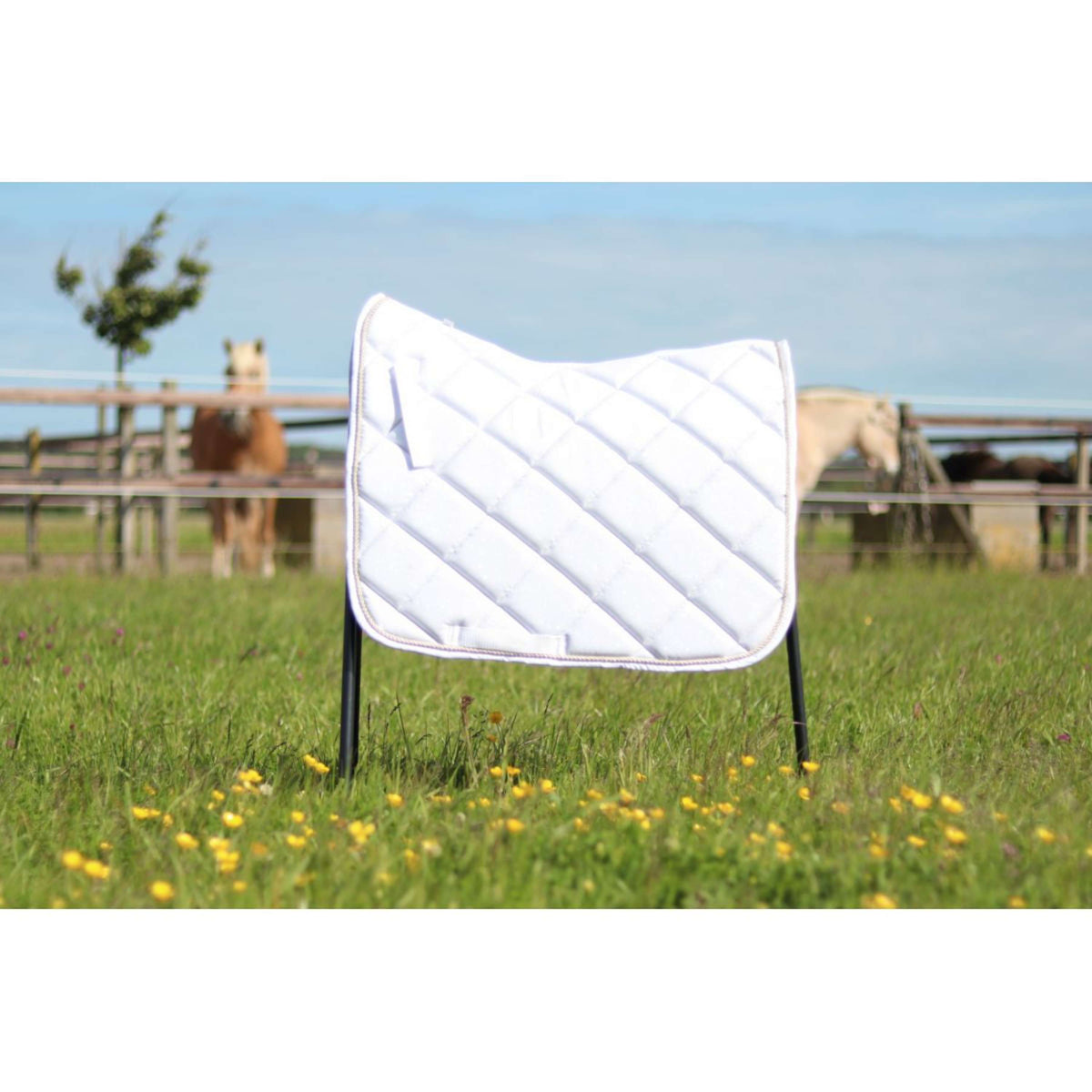 HB Ruitersport Mantilla Sparkling Glitter Propósito general Blanco