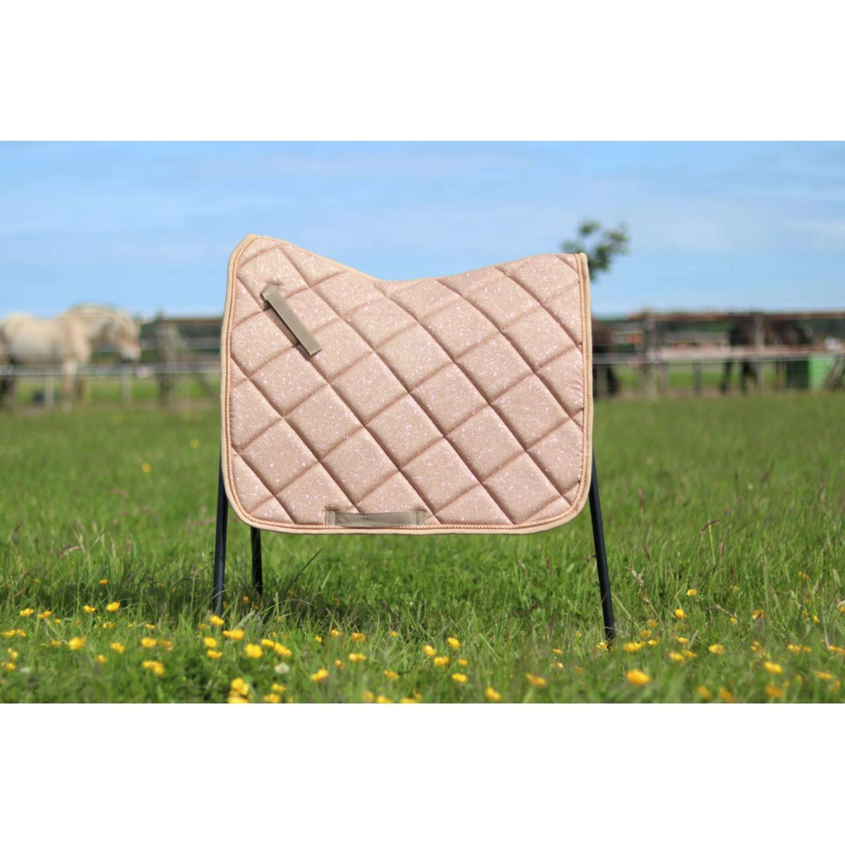 HB Ruitersport Mantilla Sparkling Glitter Doma Oro