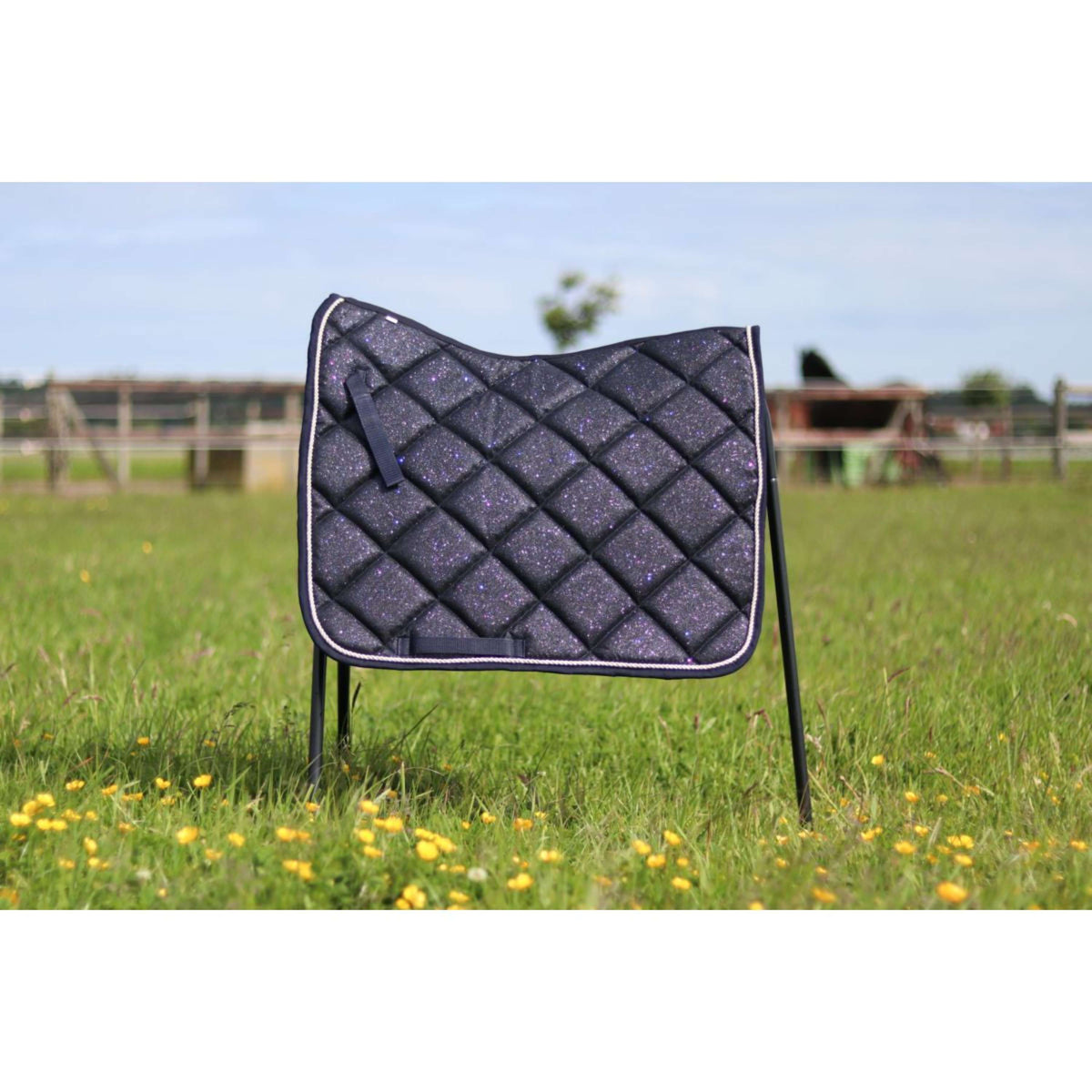 HB Ruitersport Mantilla Sparkling Glitter Doma clásica Navy