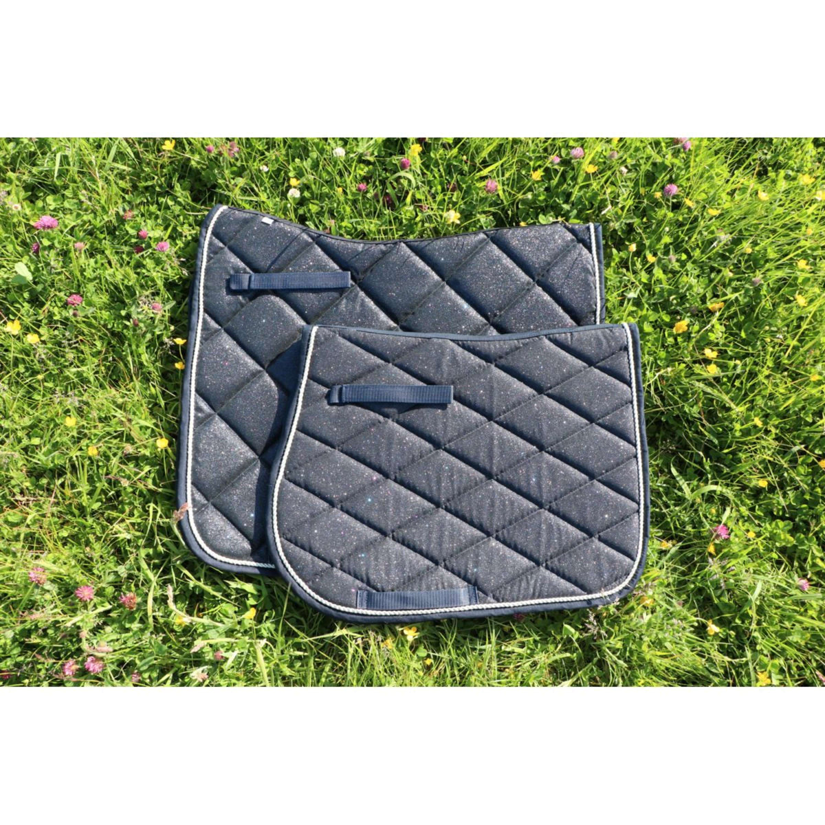HB Ruitersport Mantilla Sparkling Glitter Doma clásica Navy