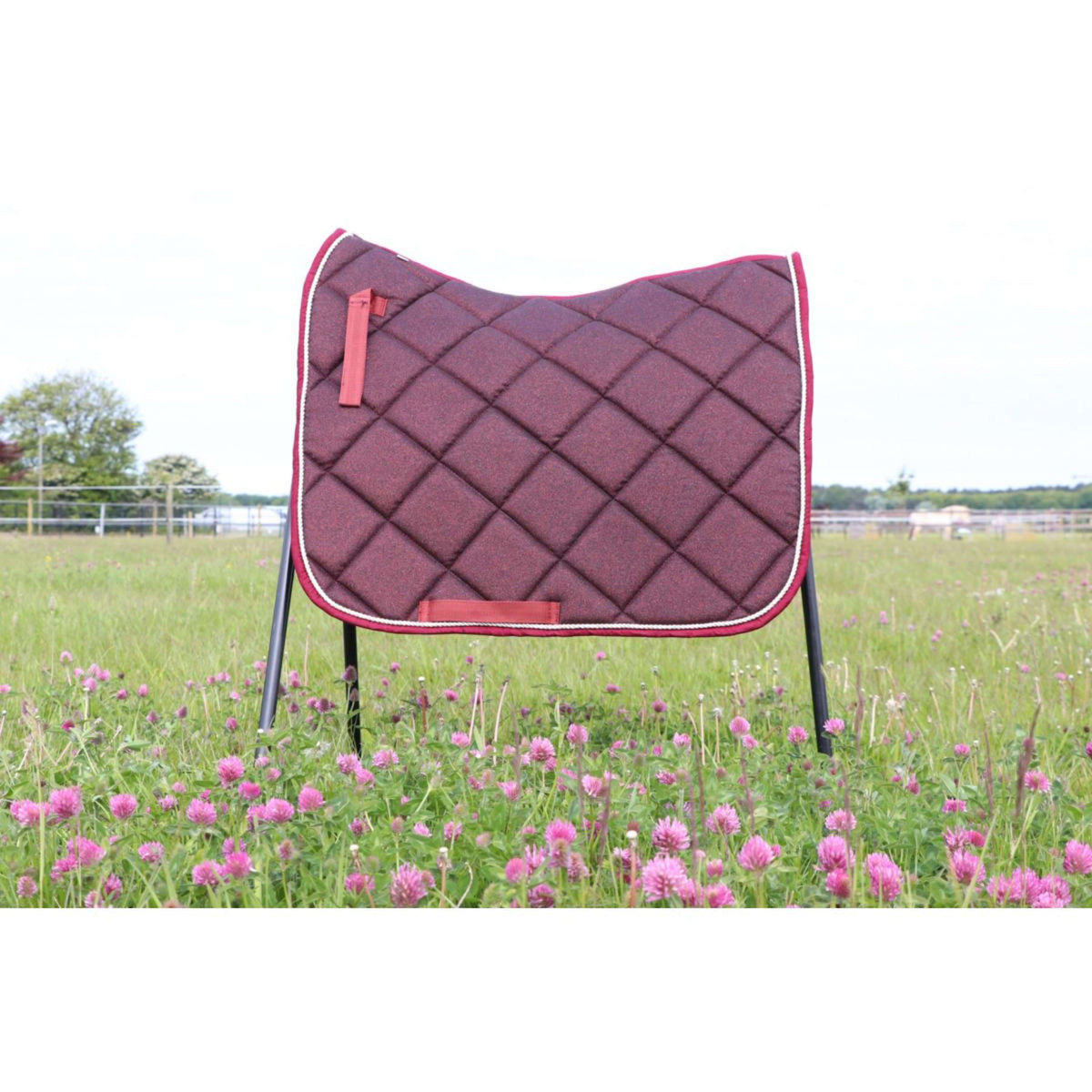 HB Ruitersport Mantilla Sparkling Glitter Propósito general Burdeos