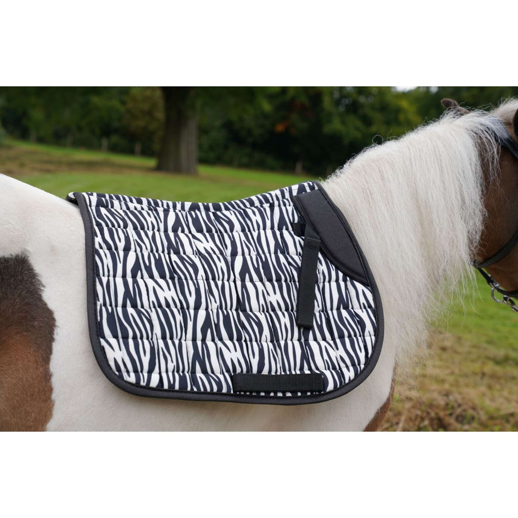 HB Mantilla Zebra Negro/Blanco