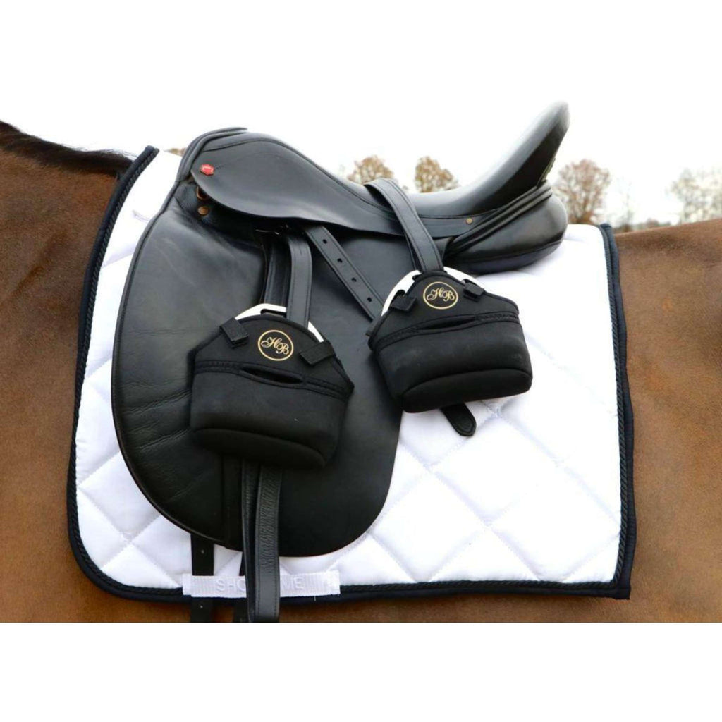 HB Fundas para Estribos Neopreno Negro
