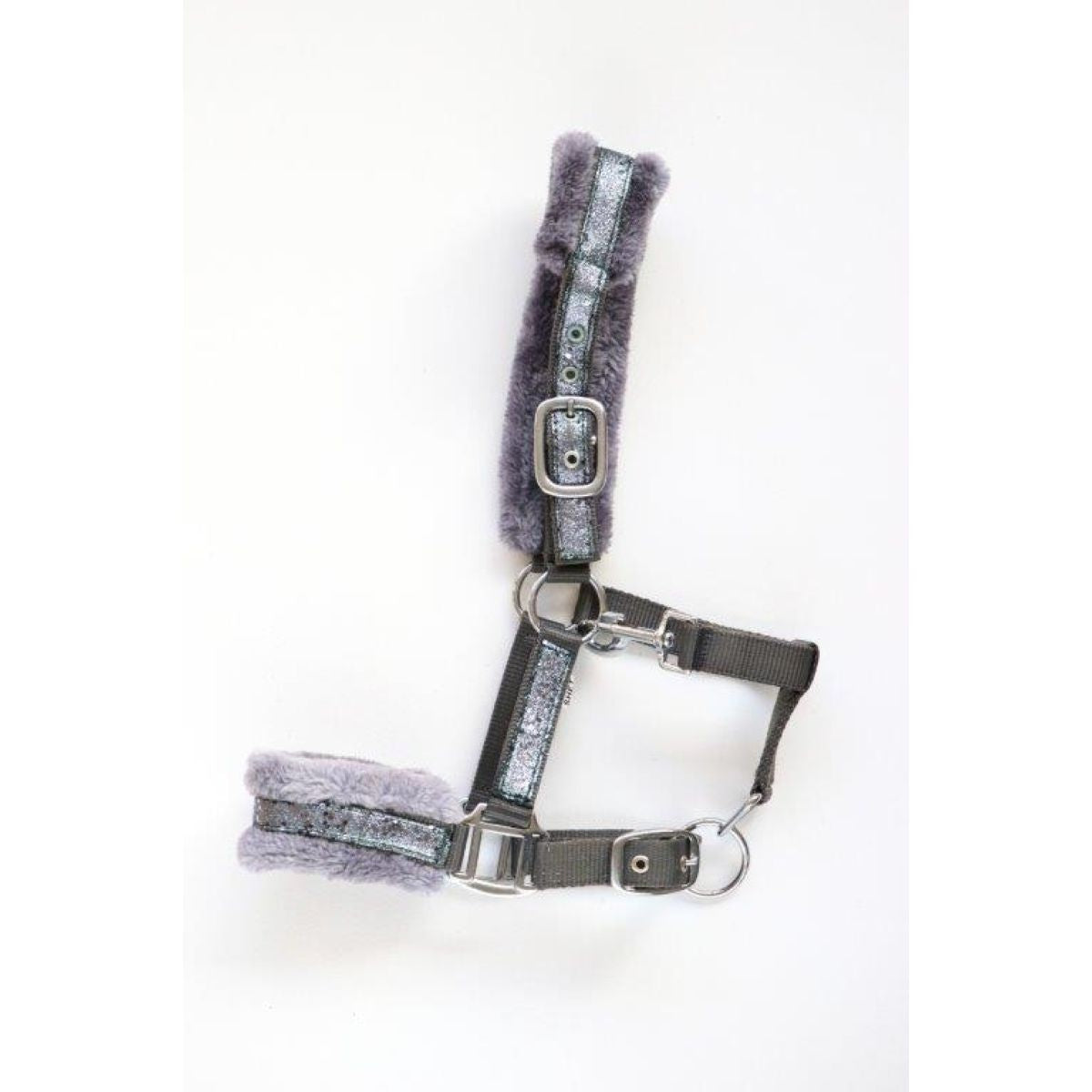 HB Ruitersport Cabezada Glamour Gris