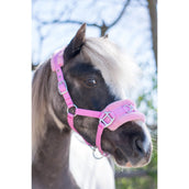 HB Cabezada Nylon Cavesón Rosa