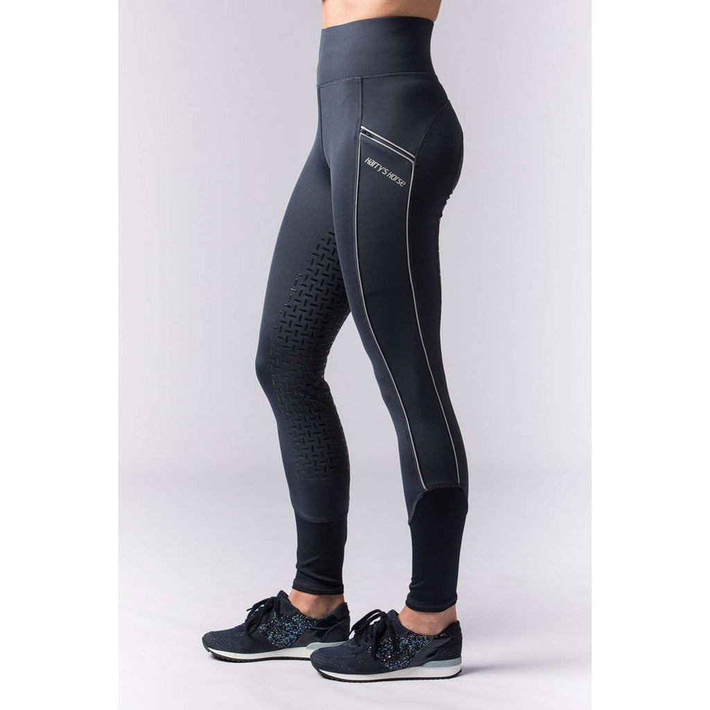 Harry's Horse Pantalones Equitights Full Grip Mujeres Navy