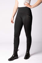 Harry's Horse Pantalones Equitights Avatar Full Grip Negro
