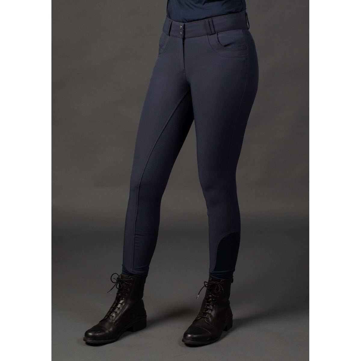 Harry's Horse Pantalón de Equitación High Waist Full Grip Navy