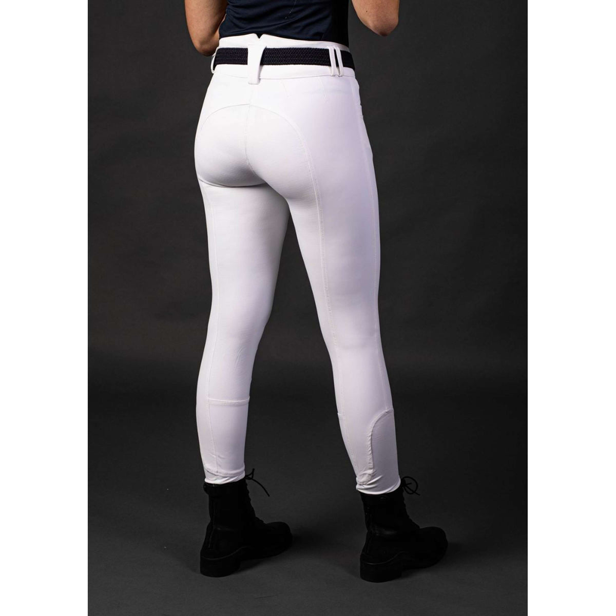 Harry's Horse Pantalón de Equitación High Waist Full Grip Blanco