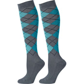 Harry's Horse Medias Argyle Gris