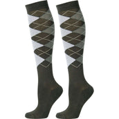Harry's Horse Medias Argyle Verde