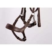 Harry's Horse Brida Release con Muserola Ajustable Marron
