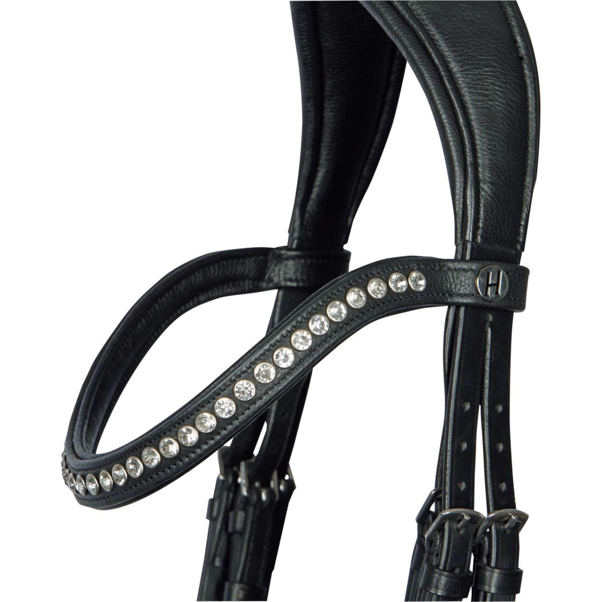Harry's Horse Brida Nero Soft Negro/Plata