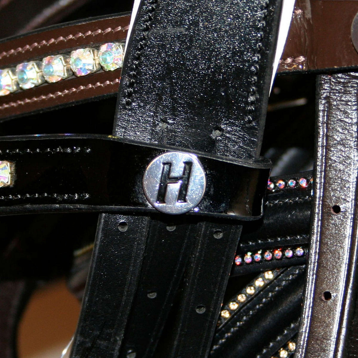 Harry's Horse Brida Chique Negro