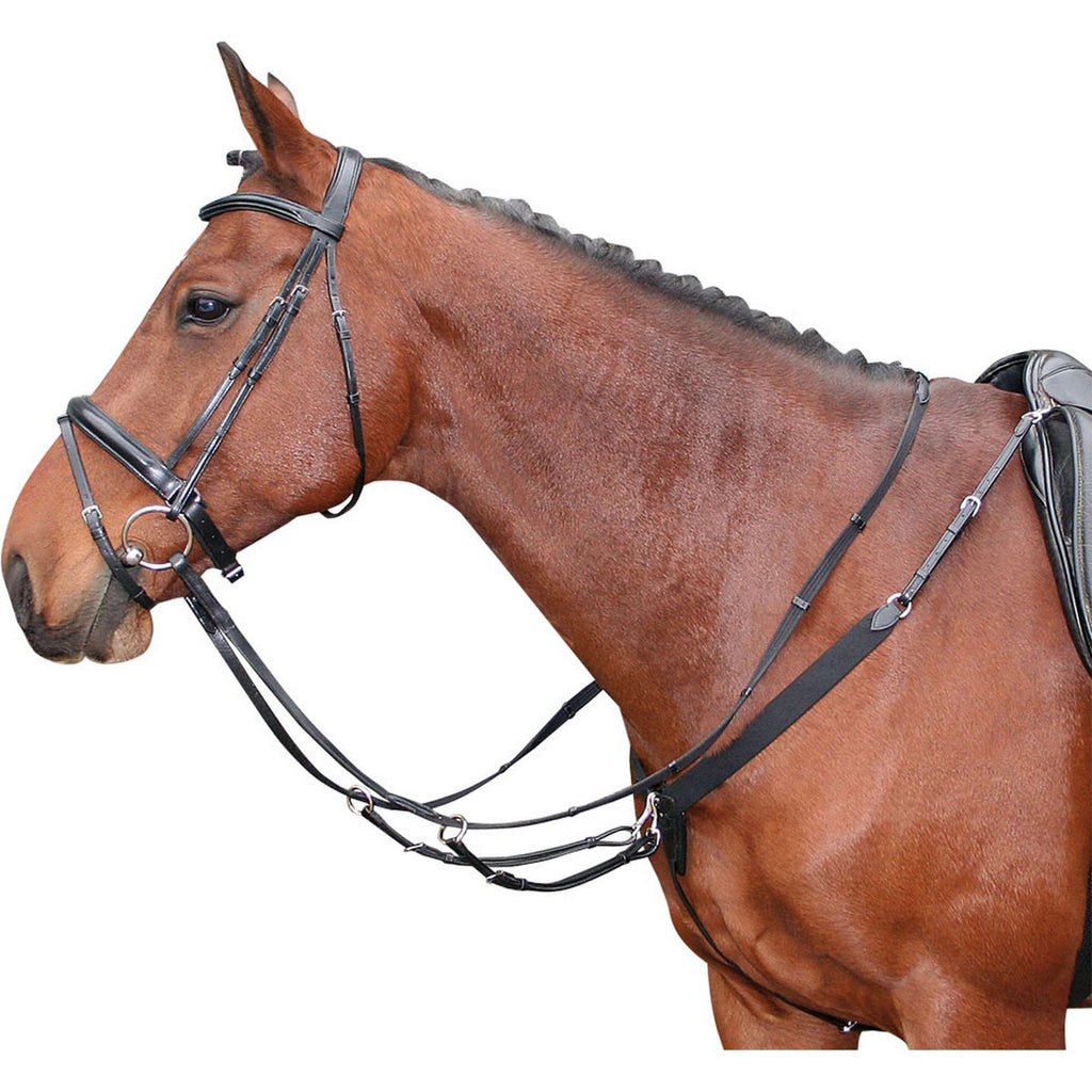 Harry's Horse Arnés Frontal Elastisch Negro