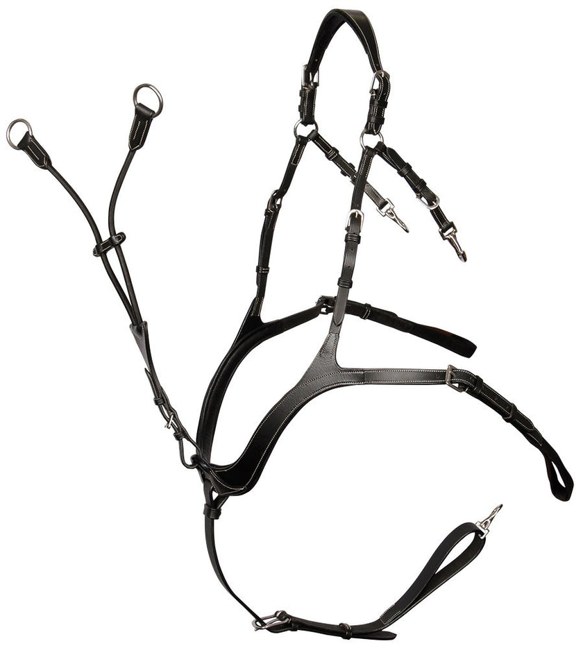 Harry's Horse Arnés Frontal Deluxe Negro