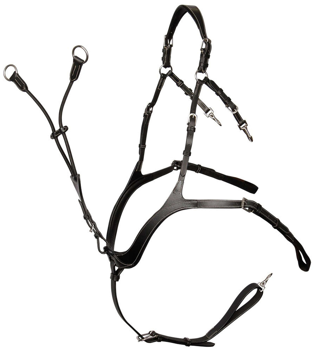 Harry's Horse Arnés Frontal Deluxe Negro