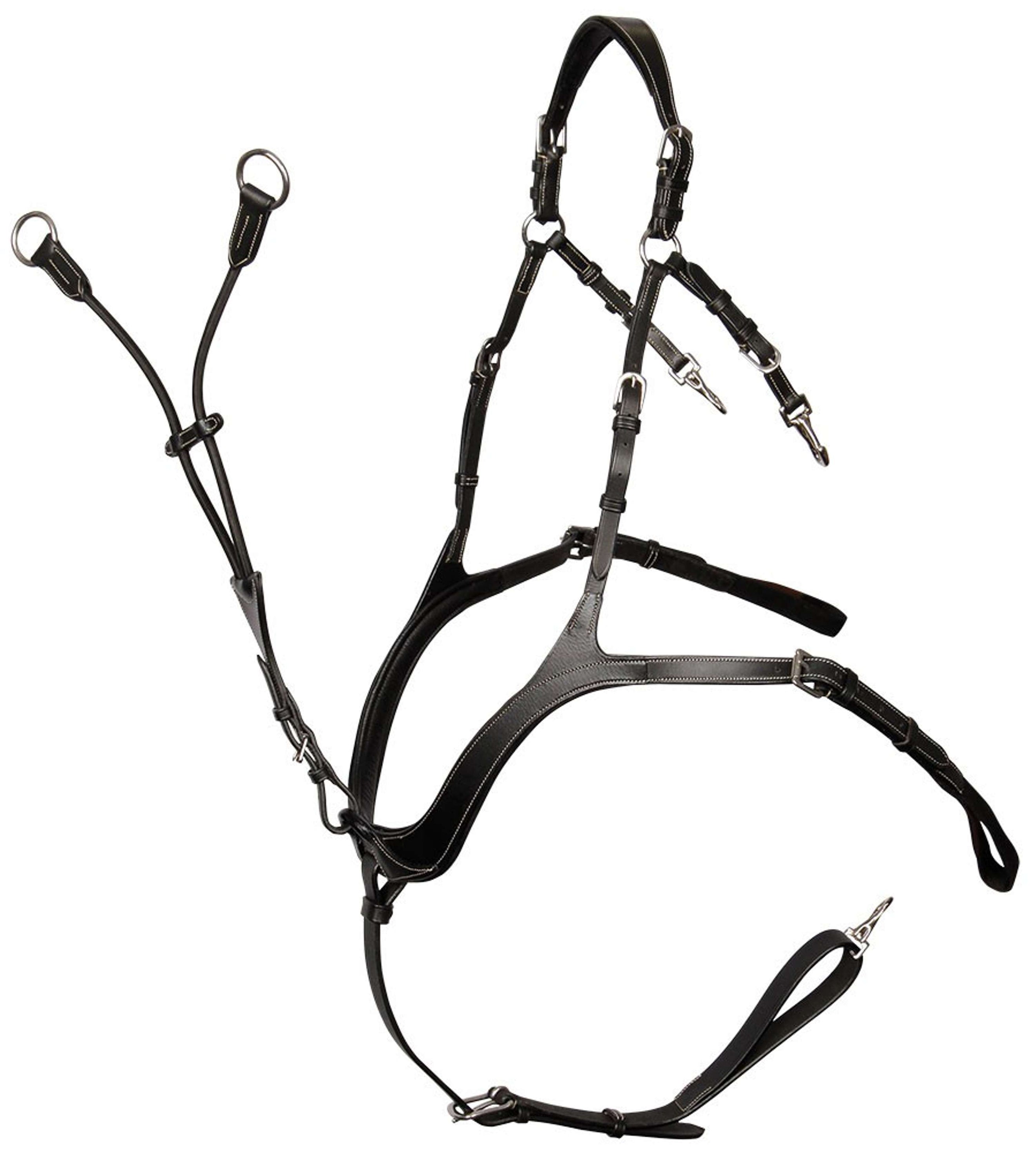 Harry's Horse Arnés Frontal Deluxe Negro