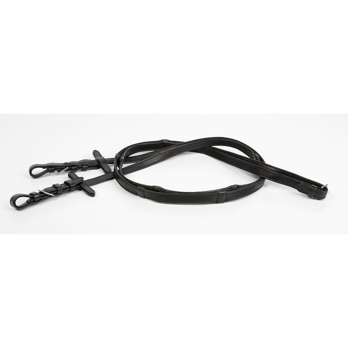 Harry's Horse Riendas Sensitive Soft Leder Stops Negro